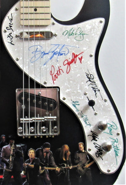 Bruce Springsteen Autographed Guitar - Zion Graphic Collectibles