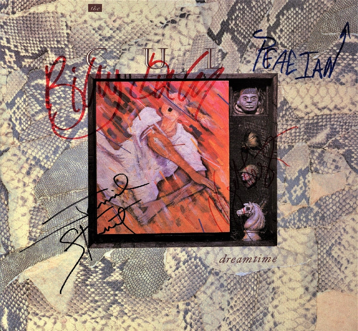 The Cult Autographed lp - Zion Graphic Collectibles