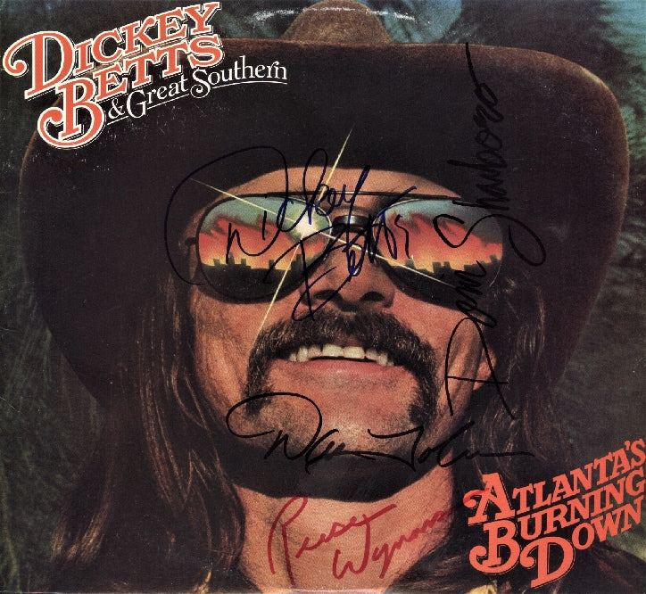 Dickey Betts Autographed LP - Zion Graphic Collectibles