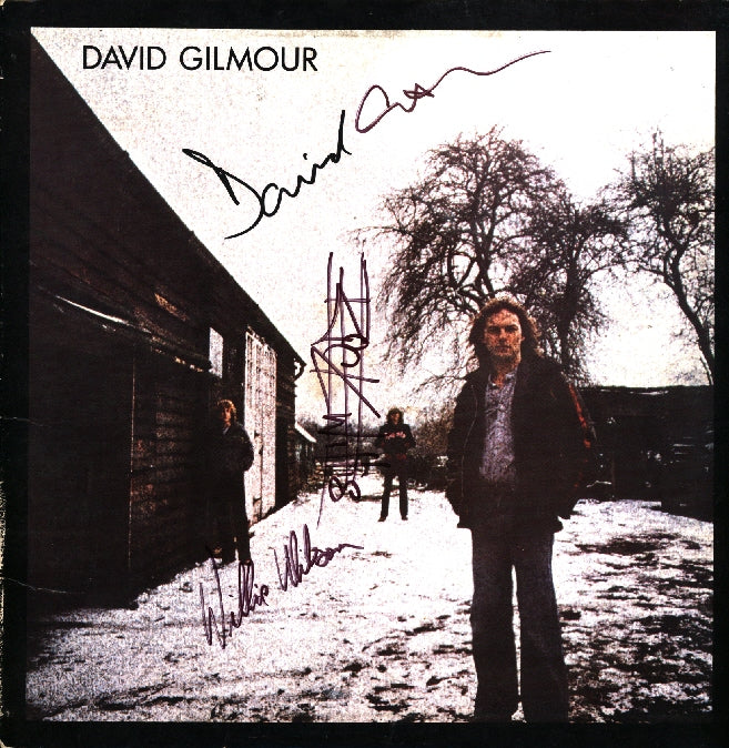 David Gilmour Band Signed Album - Zion Graphic Collectibles