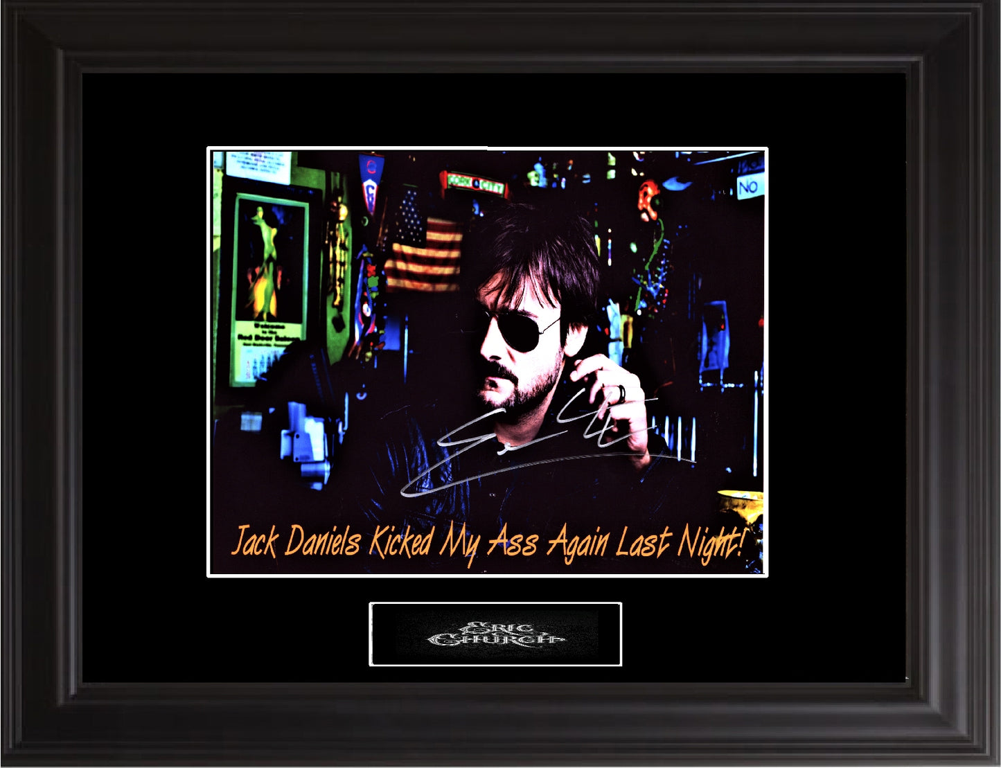 Eric Church Autographed Photo - Zion Graphic Collectibles