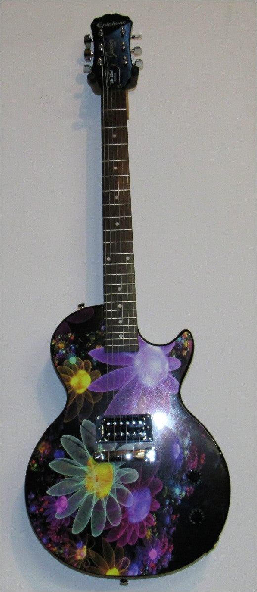 Custom Gibson Epiphone Les Paul Guitar - Zion Graphic Collectibles