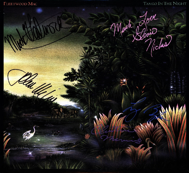 Fleetwood Mac Autographed Framed Collectible Display Lp - Zion Graphic Collectibles
