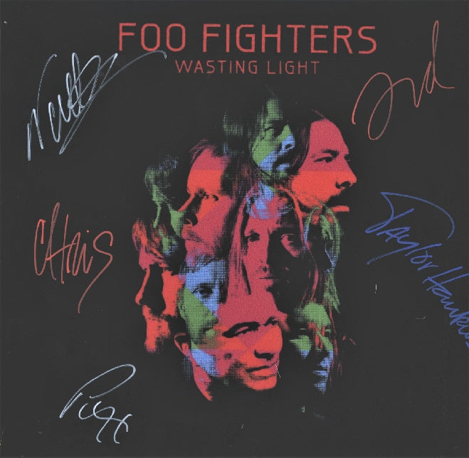 Foo Fighters Autographed LP - Zion Graphic Collectibles