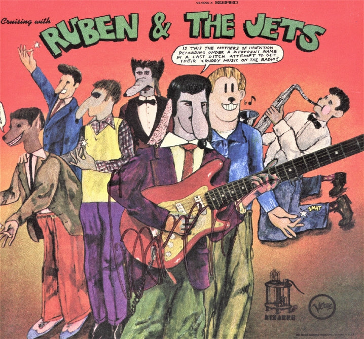 Frank Zappa Autographed lp - Zion Graphic Collectibles