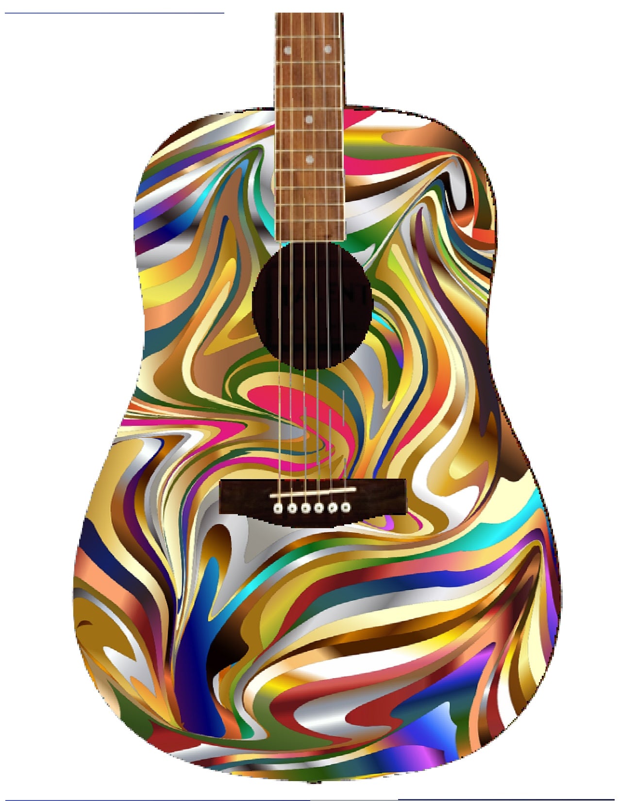 Custom Guitar - Zion Graphic Collectibles
