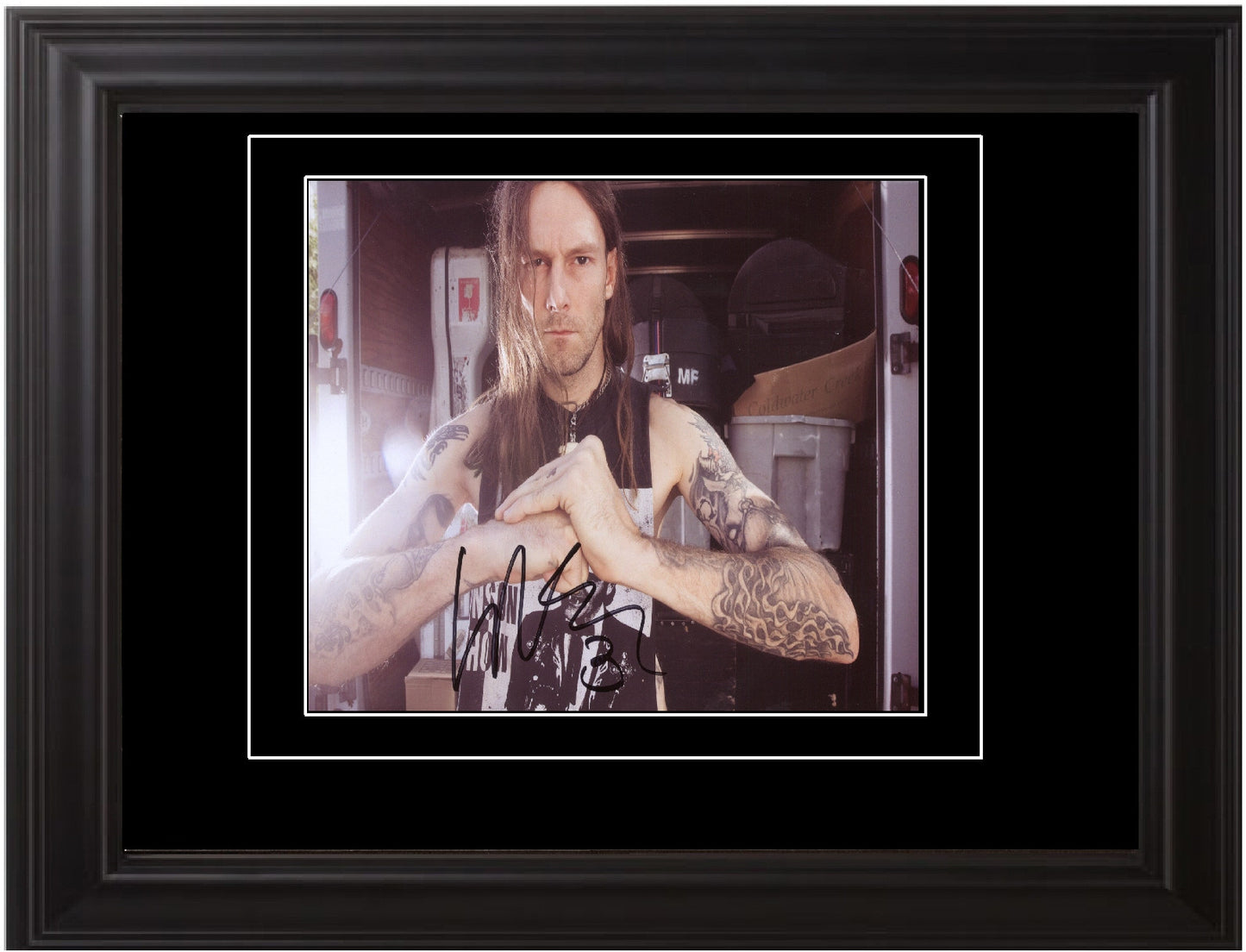 Hank Williams 3 autographed photo - Zion Graphic Collectibles