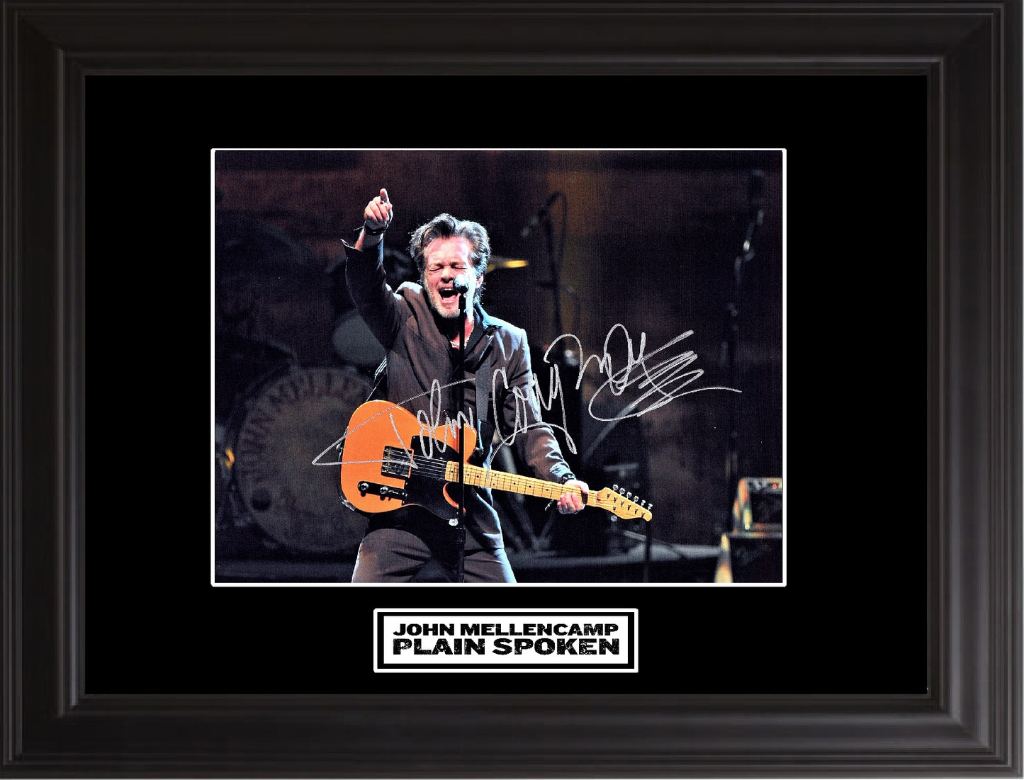 John Mellencamp Autographed Photo - Zion Graphic Collectibles