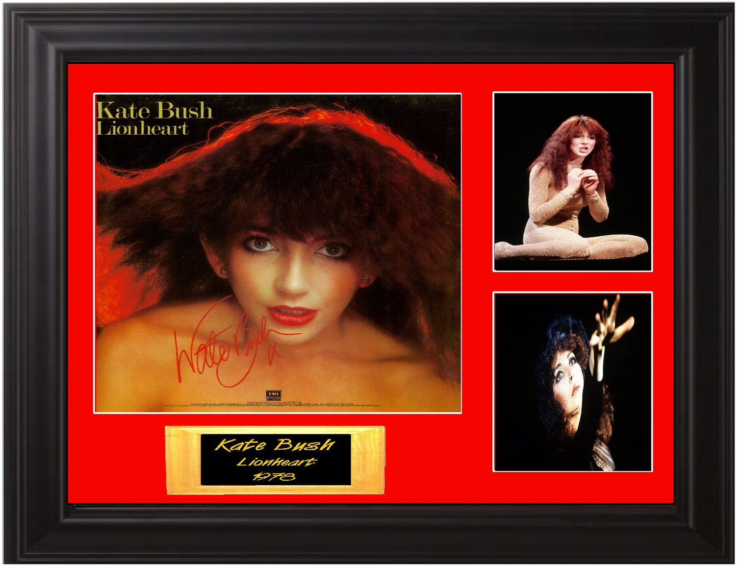 Kate Bush Autographed lp - Zion Graphic Collectibles