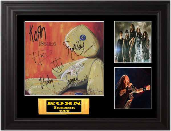 レア　Korn サイン　CD コーン Korn Autographed LP Issues