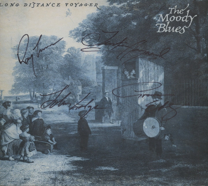 Moody blues Autographed LP - Zion Graphic Collectibles