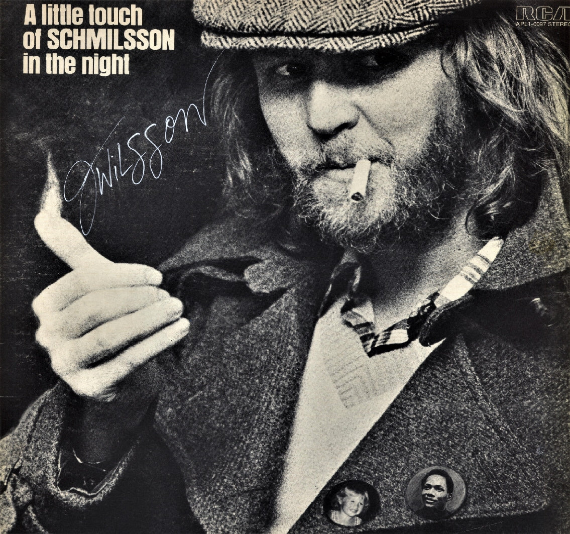 Harry Nillson Autographed lp - Zion Graphic Collectibles