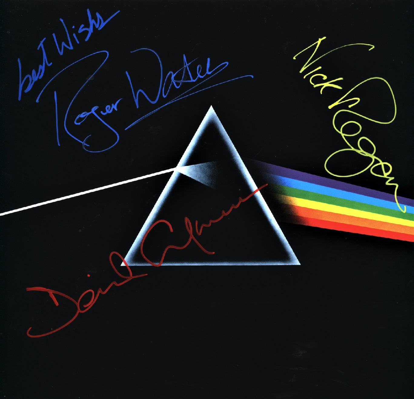 Pink Floyd Autographed LP - Zion Graphic Collectibles