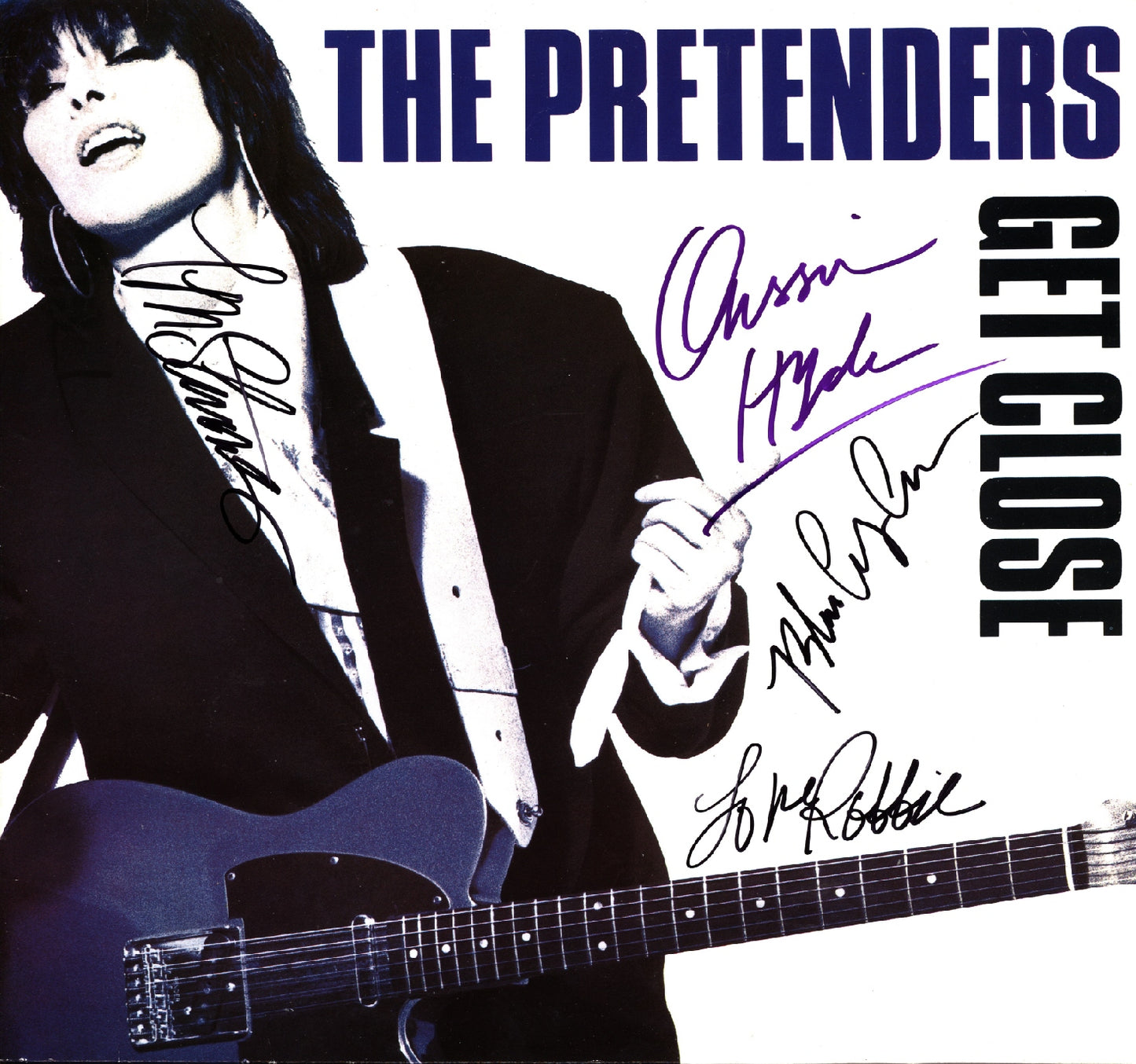 The Pretenders Band Signed Album - Zion Graphic Collectibles
