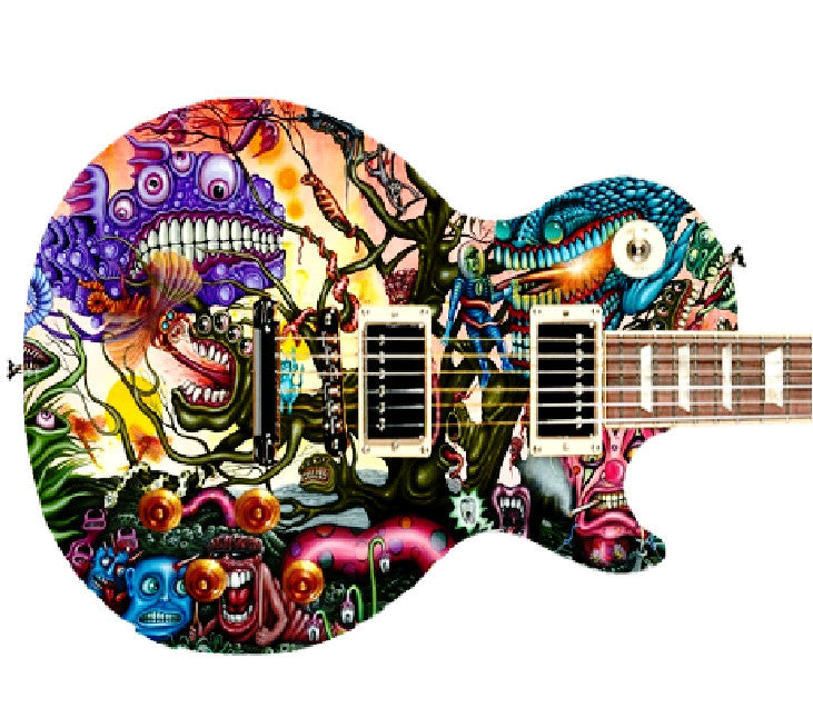 Custom Gibson Epiphone Les Paul - Zion Graphic Collectibles