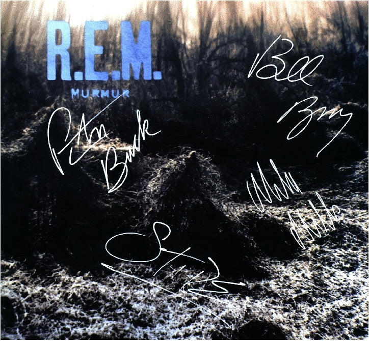 R.E.M Autographed LP - Zion Graphic Collectibles