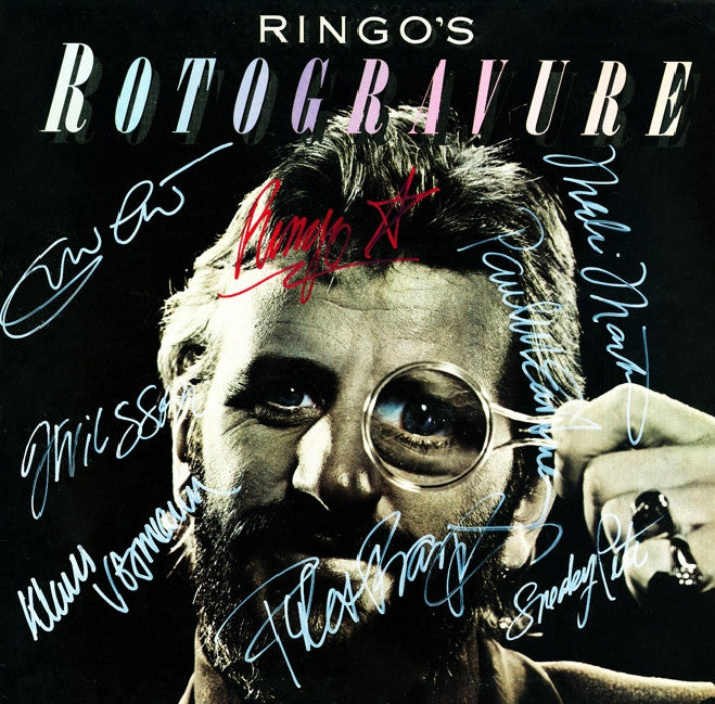 Ringo Starr Band Signed Rotogravure Album - Zion Graphic Collectibles