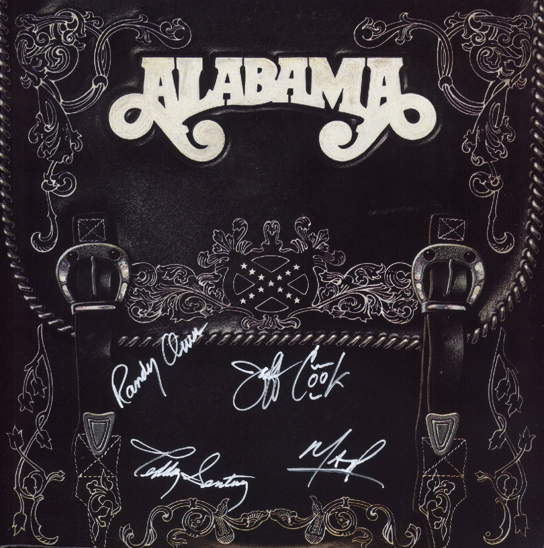 Alabama Autographed lp - Zion Graphic Collectibles