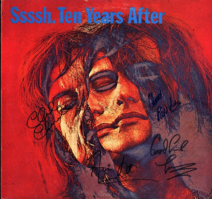 Ten Years After Autographed lp - Zion Graphic Collectibles