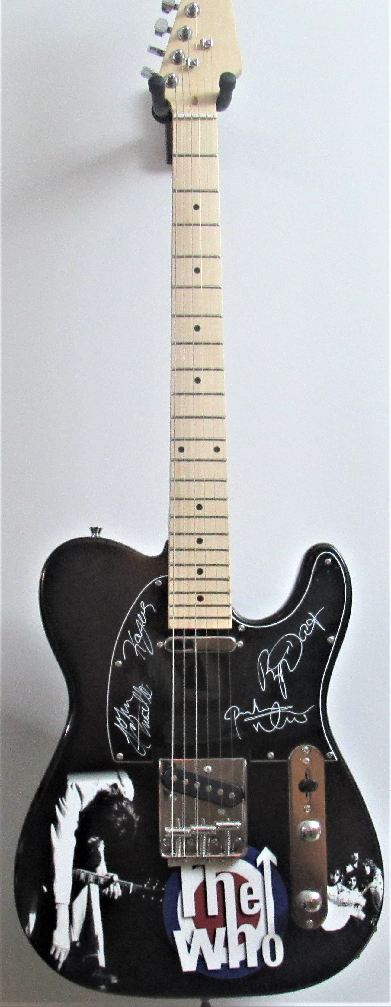 The Who Custom Autographed Guitar - Zion Graphic Collectibles