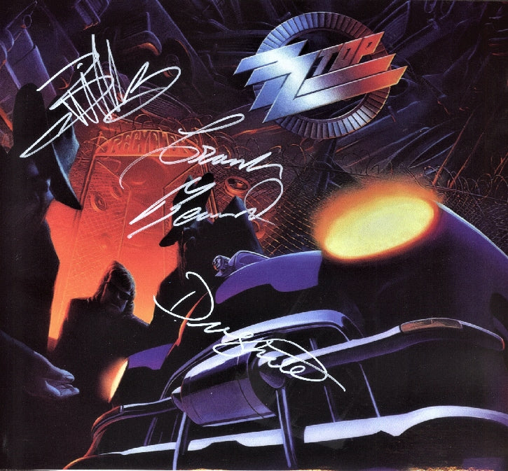 Z Z Top Autographed LP - Zion Graphic Collectibles