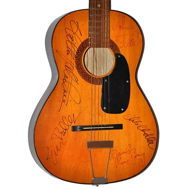 The Animals Band Signed Guitar