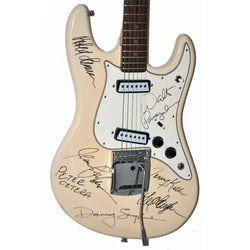 Chicago Band Signed  Guitar loading=
