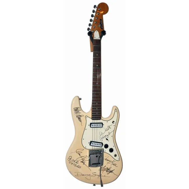 Chicago Band Signed  Guitar