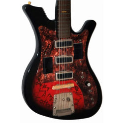 James Cotton Band Signed Vintage Guitar loading=