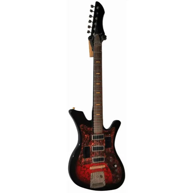 James Cotton Band Signed Vintage Guitar