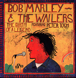 Bob Marley Autographed LP - Zion Graphic Collectibles