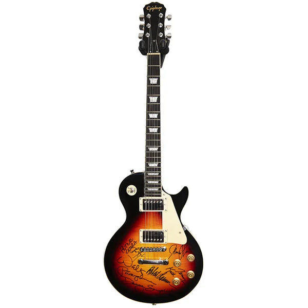 Chicago Band Signed  Guitar