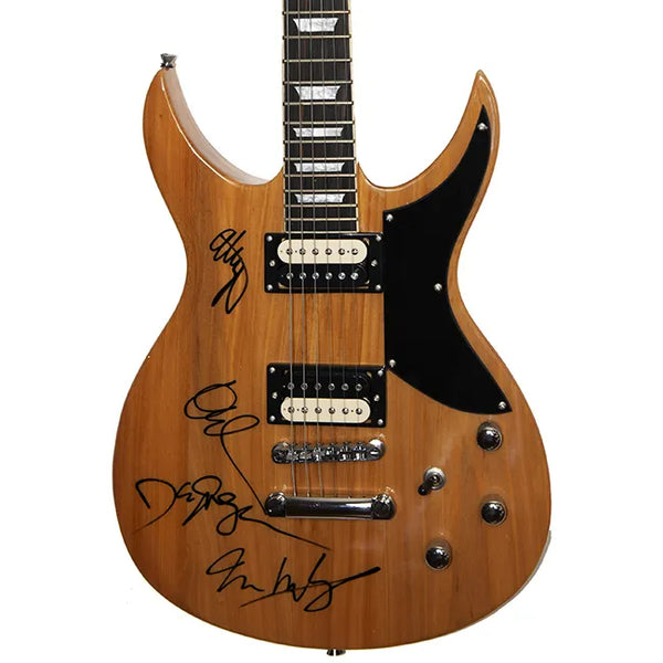 Disturbed Band Signed Guitar