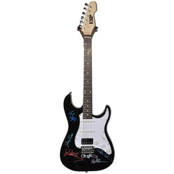 Blondie Band Signed Guitar loading=