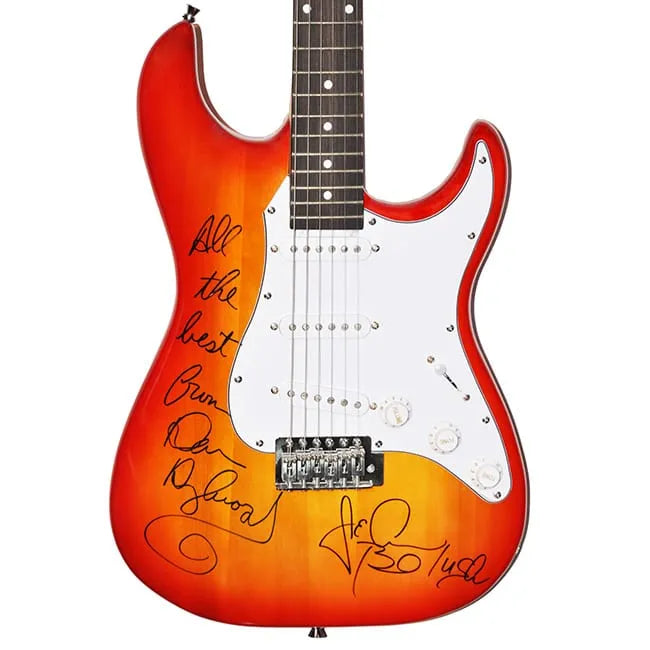 The Blues Brothers Band Signed Guitar
