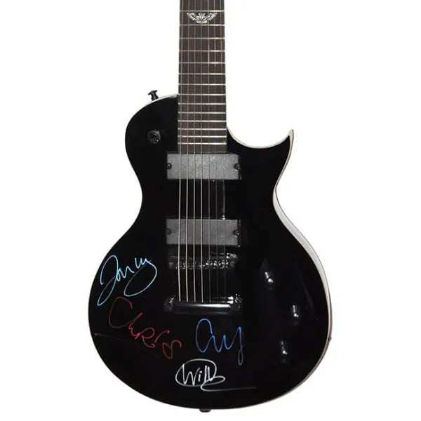 Coldplay Autographed Custom Guitar