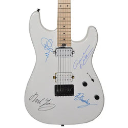 Crosby Stills Nash & Young Autographed Guitar loading=
