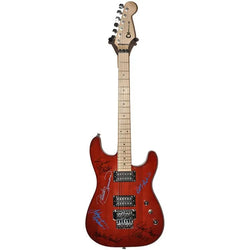 The Doobie Brothers Band Signed Guitar loading=