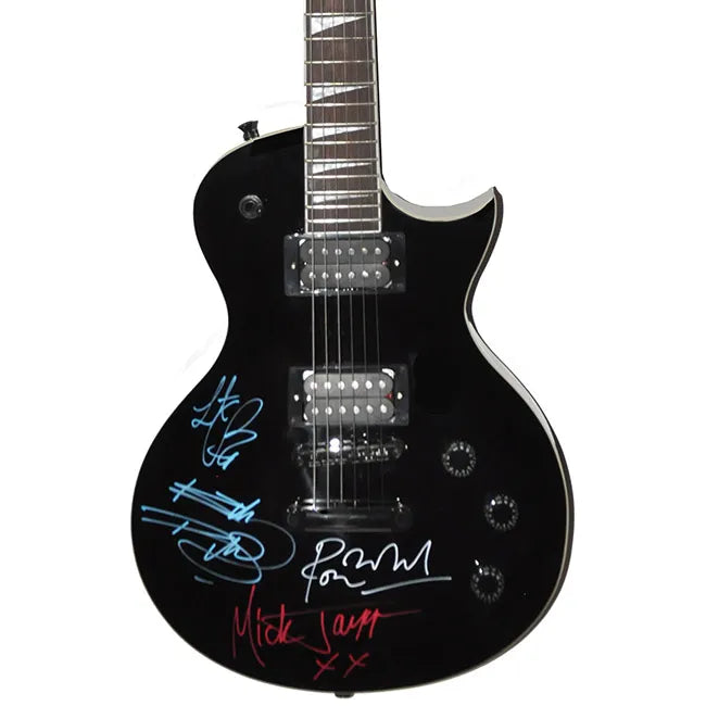 The Rolling Stones Autographed Guitar