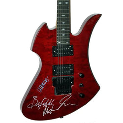 Death Cab For Cutie Band Signed Guitar loading=