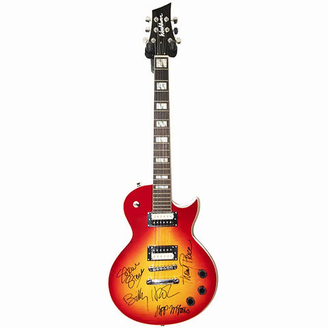 Billy Idol Band Signed Guitar