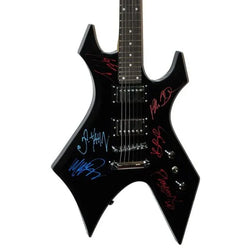 Linkin Park Band Signed B.C. Rich Electric Guitar loading=