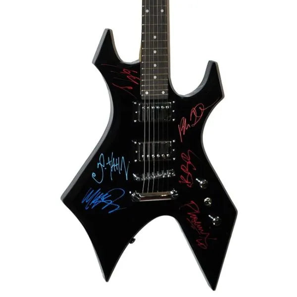 Linkin Park Band Signed B.C. Rich Electric Guitar