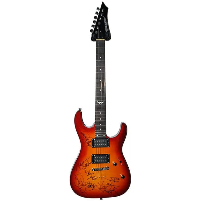 Molly Hatchet Band Signed Guitar