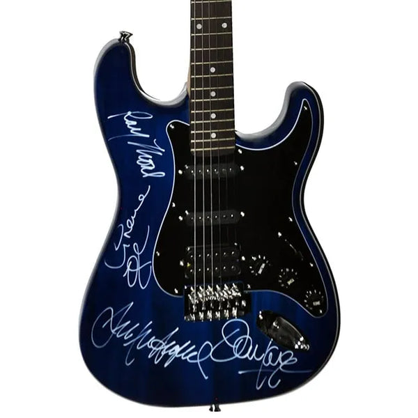 Moody Blues Band Signed Guitar