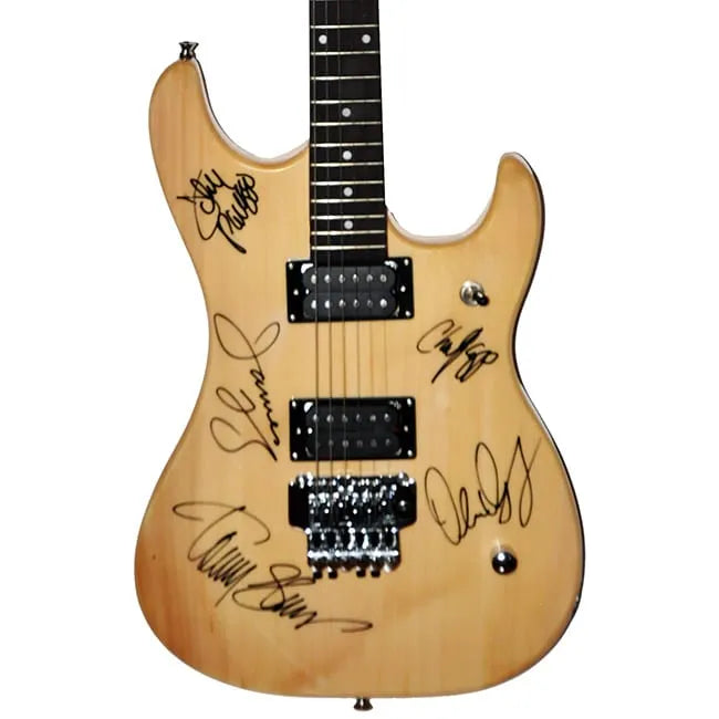 Styx Band Signed Guitar