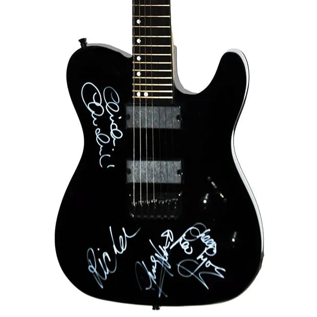 Ten Years After Band Signed Guitar