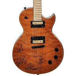 Weezer Band Signed Electric Guitar loading=