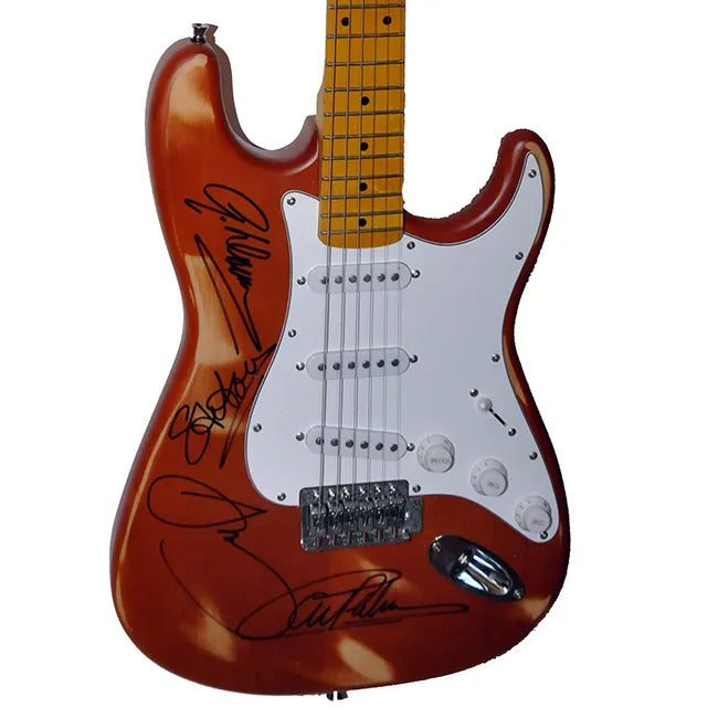 Asia Band Signed Vintage Fender Guitar