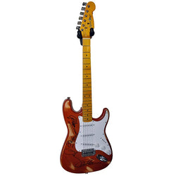 Asia Band Signed Vintage Fender Guitar loading=